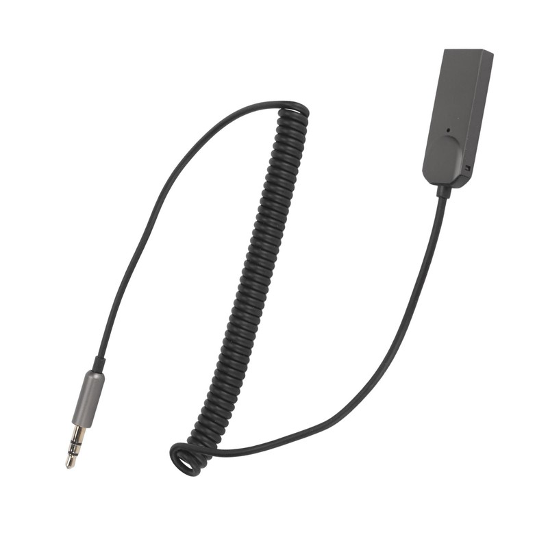 Bluetooth Aux Adapter Cable HiFi Stereo Support Hands Free Calls