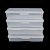 Lokyango - Caja de herramientas de manicura transparente, caja de