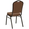 Flash Furniture HERCULES Series Crown Back Stacking Banquet Chair in