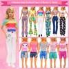 56 Pcs Doll Clothes & Accessories 2 Gowns 2 Evening