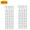 Metal Space Saving Hanger Organizer Chain for Closets
