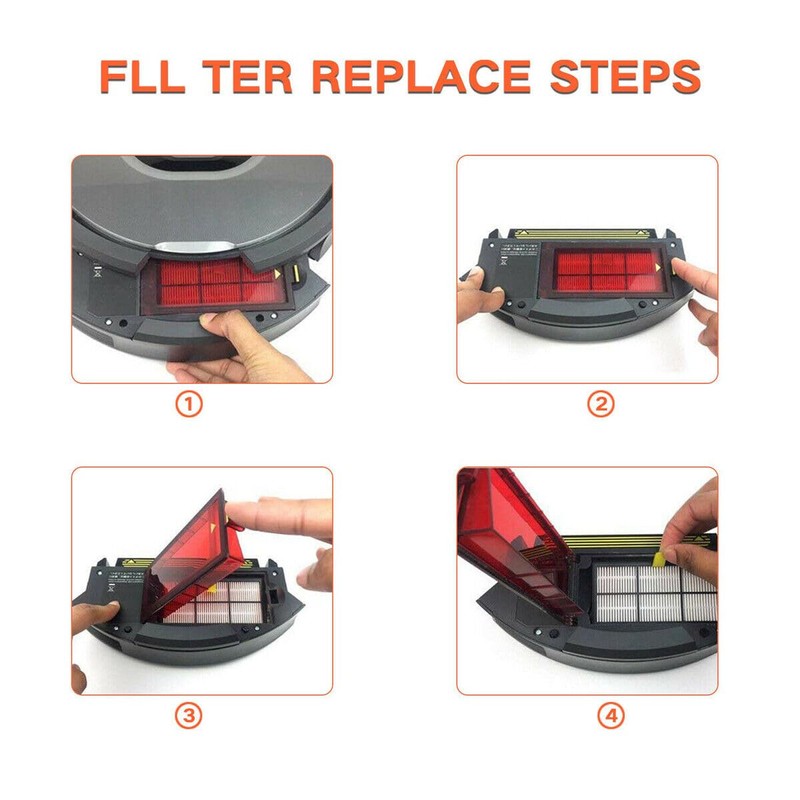 3 Pack HEPA Filter Filters for Roomba 800 900 Series