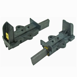 SPARES2GO Carbon Motor Brushes for Beko WMB61021W WM5100W WMA520S Washing Machines (2 Pack With Holders)