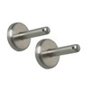 Dignitet Stainless Steel Support/Corner Fixture for Curtain Wire Pack of
