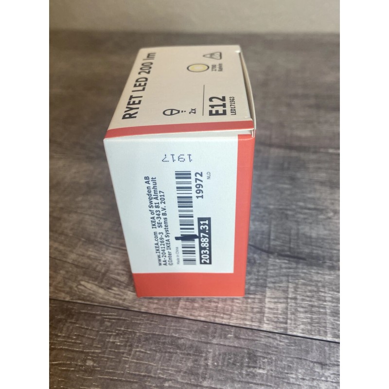 IKEA RYET LED BULB E12 200 Lm 2.2 Watt -