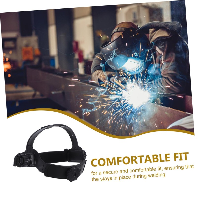 Operitacx Adjustable Welding Helmet Headgear with Sweat Absorbing Feature Durable