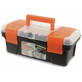 Allit 476160 Tool Box Plastic Black Tool Box Plastic Black