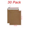 Bonfasvo Rigid Mailers 30 Pack 6.25 x 8.25 inches Brown