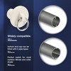 IVYSUN Shade Replacement Parts,Compatible with Coolaroo Exterior Roller Shade(Sand,3 Set)