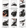 CLIUNT Shock Absorbing Seat Spring, Bicycle Seat Post Damper, Bicycle