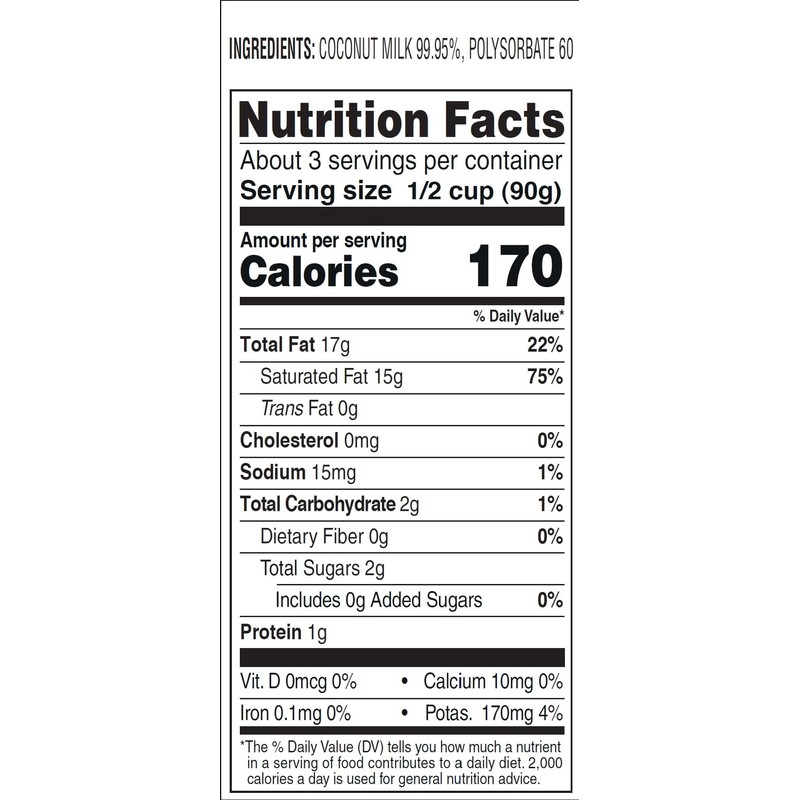 Aroy-D Coconut Milk 8.5 Fl Oz (Pack of 12)