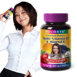 19-complex multivitamin, 13 minerals, and 6 minerals, 90 tablets per bottle, 3-month supply / 19종복합기능 멀티비타민13앤미네랄6 90정 1병 3개월분