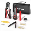 AMPCOM Ethernet Crimping Tool Kit 7-in-1 RJ45/RJ11 Network Tool Kit