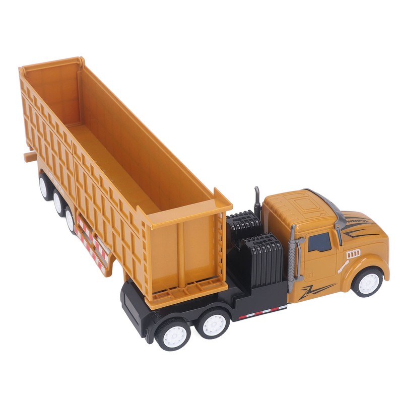 Kids Truck Toy Extended Dump Truck Good Simulation Detachable Carriage