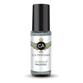 CA Perfume Impression of Philosykos Unisex Perfume Oil Woody Aromatic Scent Long Lasting Fragrance for Women and Men Travel Size Mini Perfume Sample TSA Ready Body Oil Roll-on 0.14 Fl Oz 4ml