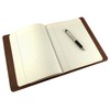 Rustic Ridge Refillable Leather Composition Notebook - Composition Notebook C...