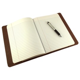 Rustic Ridge Refillable Leather Composition Notebook - Composition Notebook C...