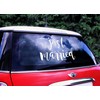 Miss Pretty London Wedding day car sticker - Just married,
