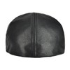VOBOOM Leather Ivy Newsboy Caps 6 Panel Cabbie Beret Hat