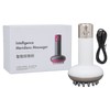 Electric Meridian Brush 6 Gears Hot Compress Microcurrent Vibration Massage