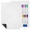 Hisredsun A4 Magnetic Dry Erase Whiteboard Sheets for Refrigerator, 3