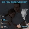 SACATR 550ml Oil Diffuser with 30x5 mL Essential Oils, Ultrasonic