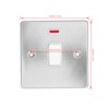 Wall Plate Switch 1‑Gang Light Switch Cover Plate with Indicator