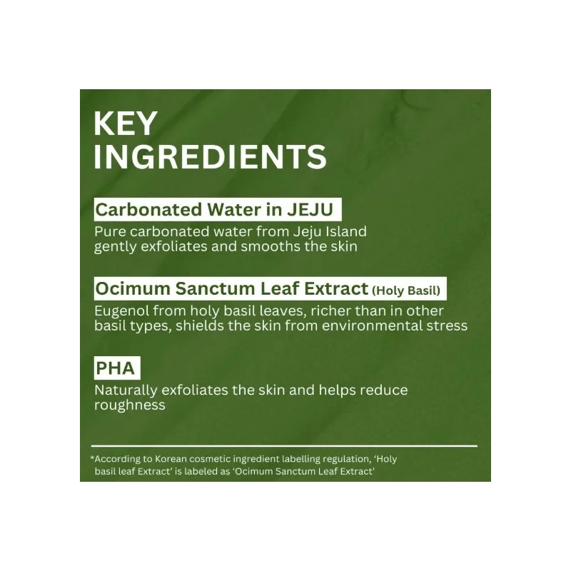 P.calm Holy Basil Bubble Deep Mask 90g Tipo De Piel