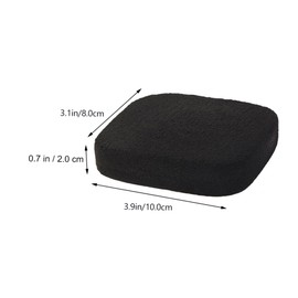 1Set Charcoal Face Sponges Cleaning Sponge for Deep Skin Cleansing Makeup Removal Practical Facial Sponge with Storage Box for Easy Use