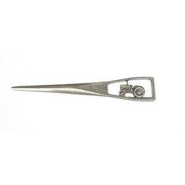Vintage Tractor Pewter Letter Opener