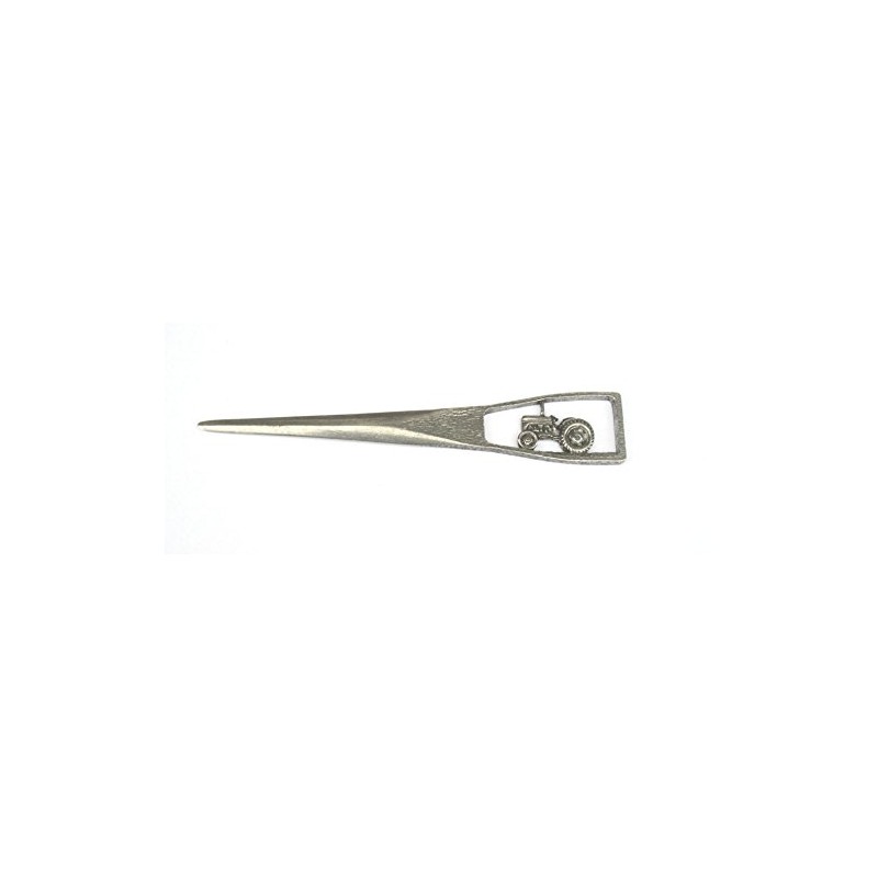 Vintage Tractor Pewter Letter Opener