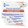 Globe Hydrocortisone CREAM 1% 1 oz with ALOE Maximum Strength