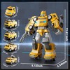 Aotonow 5 in 1 Magnetic Transforming Robot Toy Build for