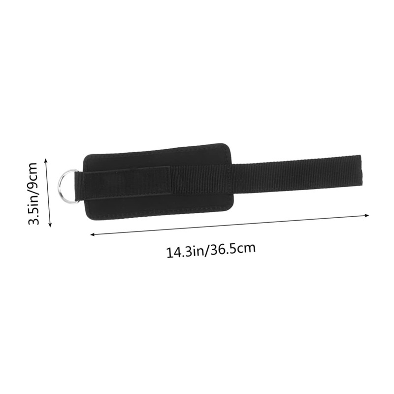 BESPORTBLE 2pcs D Ring Ankle Strap Leg Weights Ankle Weights