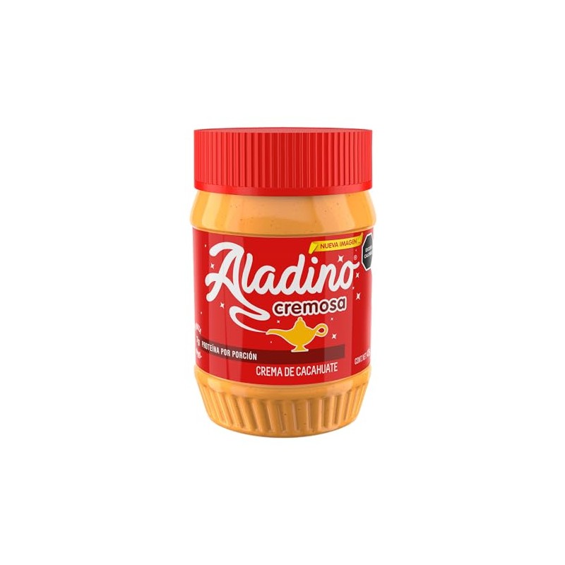 Crema Cacahuate Aladino Cremosa 425g