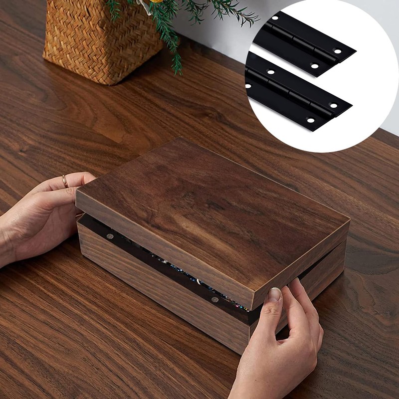Black Piano Hinge 30 Inch x 2 Inch Heavy Duty