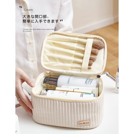 ALLMIRA Makeup Pouch, Large Capacity, Portable, Large, Cosmetic Pouch, Cute, Cute, Lightweight, Waterproof, Vanity Pouch, Cosmetics Pouch, Cosmetics Pouch, Cosmetics Pouch, Cosmetics Pouch, Cosmetics Pouch, Cosmetics Pouch, Cosmetics Pouch, Cosmetics Pou