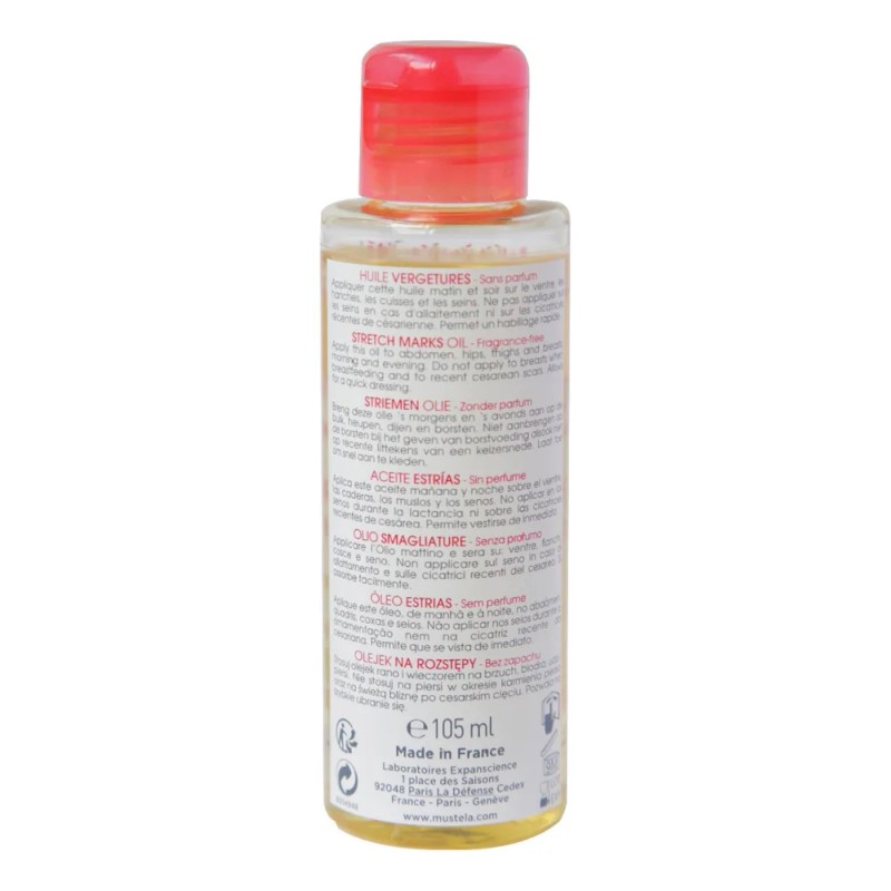 Mustela Maternidad Aceite Orgánico Anti Estrías 105 Ml