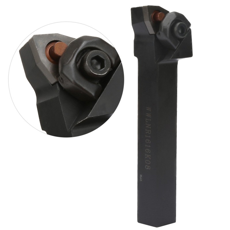 13Pcs WWLNR1616H08/WWLNR1616K08 16*125mm Lathe Turning Tool Holder with 10pcs Inserts