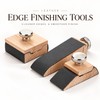 Beech Wood Leather Edge Sanding Block with Screw Clamp –