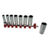 SK11 Deep Socket Set SHS308D, Clip Color: Red, Insertion Angle: