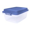 Hefty 2pk Hefty 18 Quart Clear Plastic Latched Storage Bin