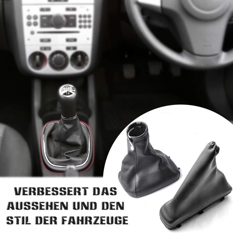 Astra G Gear Stick Gaiter and Handbrake Gaiter OTUAYAUTO Plug