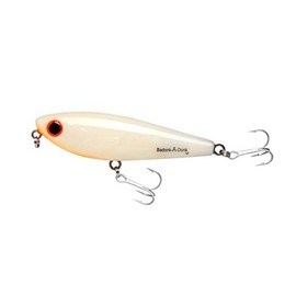 BOMBER Lures Saltwater Grade Badonk-A-Donk Low Pitch - Bone/Orange Throat - 3 1/2in, 1/2 oz, Low Pitch, (BSWDTL3349)