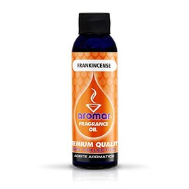 AROMAR Premium Fragrance Oil, 4oz Bottle 2 Pack Long Lasting Aromatic Scent, Fresh and Revitalizing Aromatherapy for Living Room, Bedroom, and Kitchen 8oz Frankincense