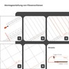 Dalsys End piece for tile rail 10 mm, square profile