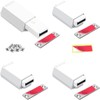 Magnetic Push to Open Cabinet Hardware CBRIVE 4 Pack Heavy