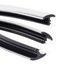 SBWLKJ 22FT T-Molding Chrome Trim Moulding 1/2"(12mm) Flexible Polyethylene Center