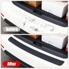 Car Bumper Protector Universal Rubber Rear Bumper Protector Strip Car