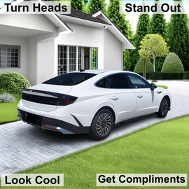 BOGAR TECH DESIGNS Precut For Hyundai Sonata 2024-2025 Rear Taillight Tail Light Tint Kit PPF, Dark Smoke